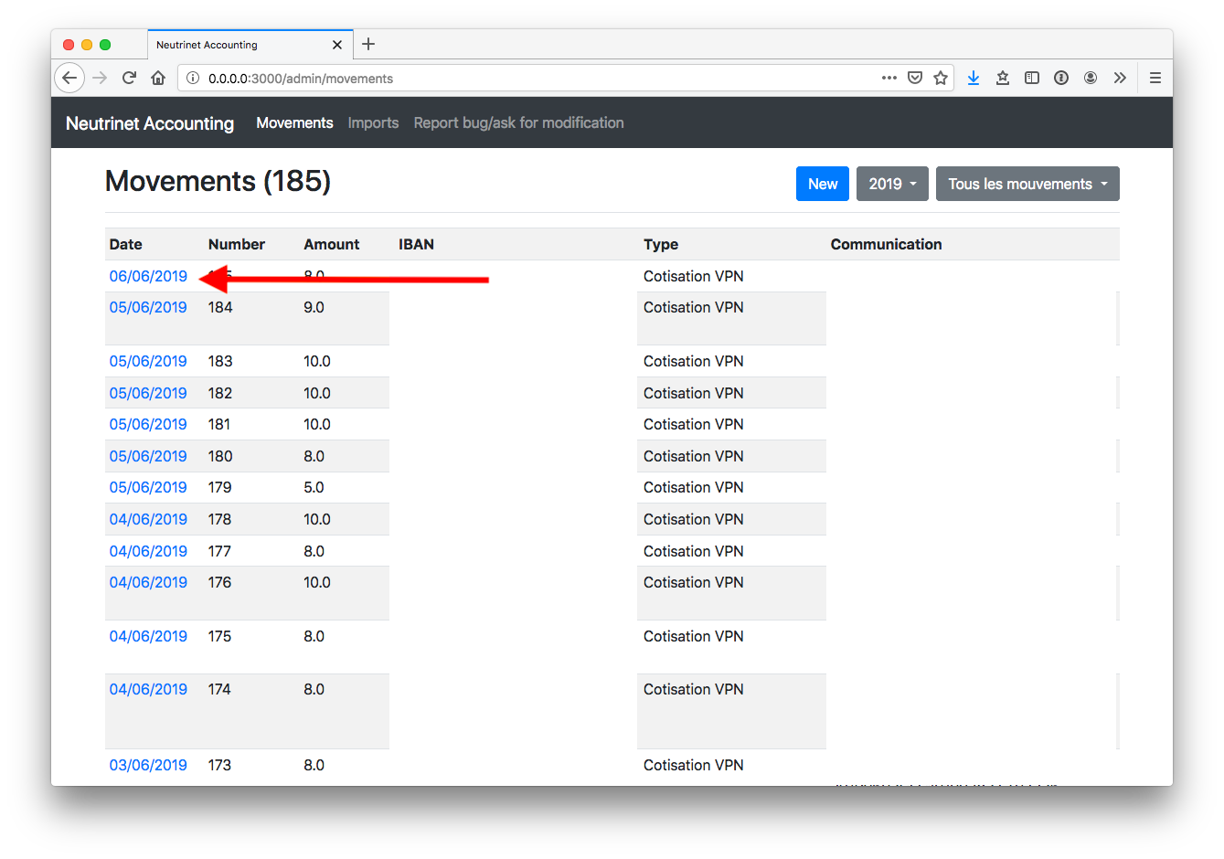 08 Modify Transaction Link